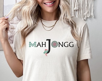 Mahjong Tshirt, Mahjong Set, Mah Jongg Shirt, Mahjong Game Night T Shirt, Fathers Day, Mothers Day, Summer Shirt, Birthday Tee