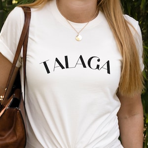 Filipijns shirt Talaga, minimalistisch Filipijns T, unisex Filipijns T-shirt, Filipijns gezegde shirt, trots Filipijns shirt, grappig Filipijns T-shirt