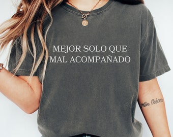 Mexicaans shirt, T-shirt Spaans gezegde, shirt geestelijke gezondheid, shirt latinx, cadeau voor vriendin, Mexicaans geïnspireerd shirt