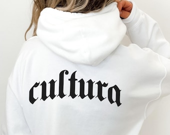 Cultura Unisex Hoodie, Latein Sweatshirt, Spanisch Pullover, Stolze Hispanic, Stolzer Mexikaner, Latein Hoodie, Mexiko Pullover