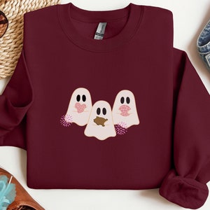 Concha Spooky Season Sweater, Mexican Pan Dulce Sweatshirt, Halloween Top, Sweet Bread Dessert T-Shirt, Espooky Season, Halloweentown