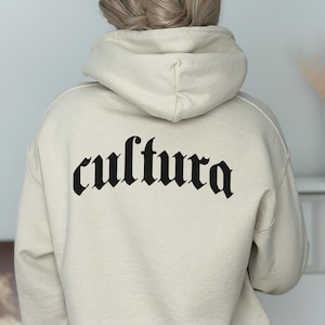 Latinx Cultura Unisex Hoodie, Latinx Sweatshirt, Spanish Sweater, Proud Hispanic, Proud Mexican, Latina Hoodie, Mexico Sweater