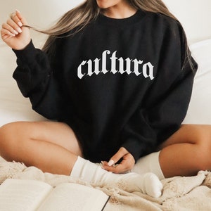 LatinX Cultura Sweatshirt Unisex Spanish Culture Sweater Mexican Heritage Pullover Latina Latino Latin x Top