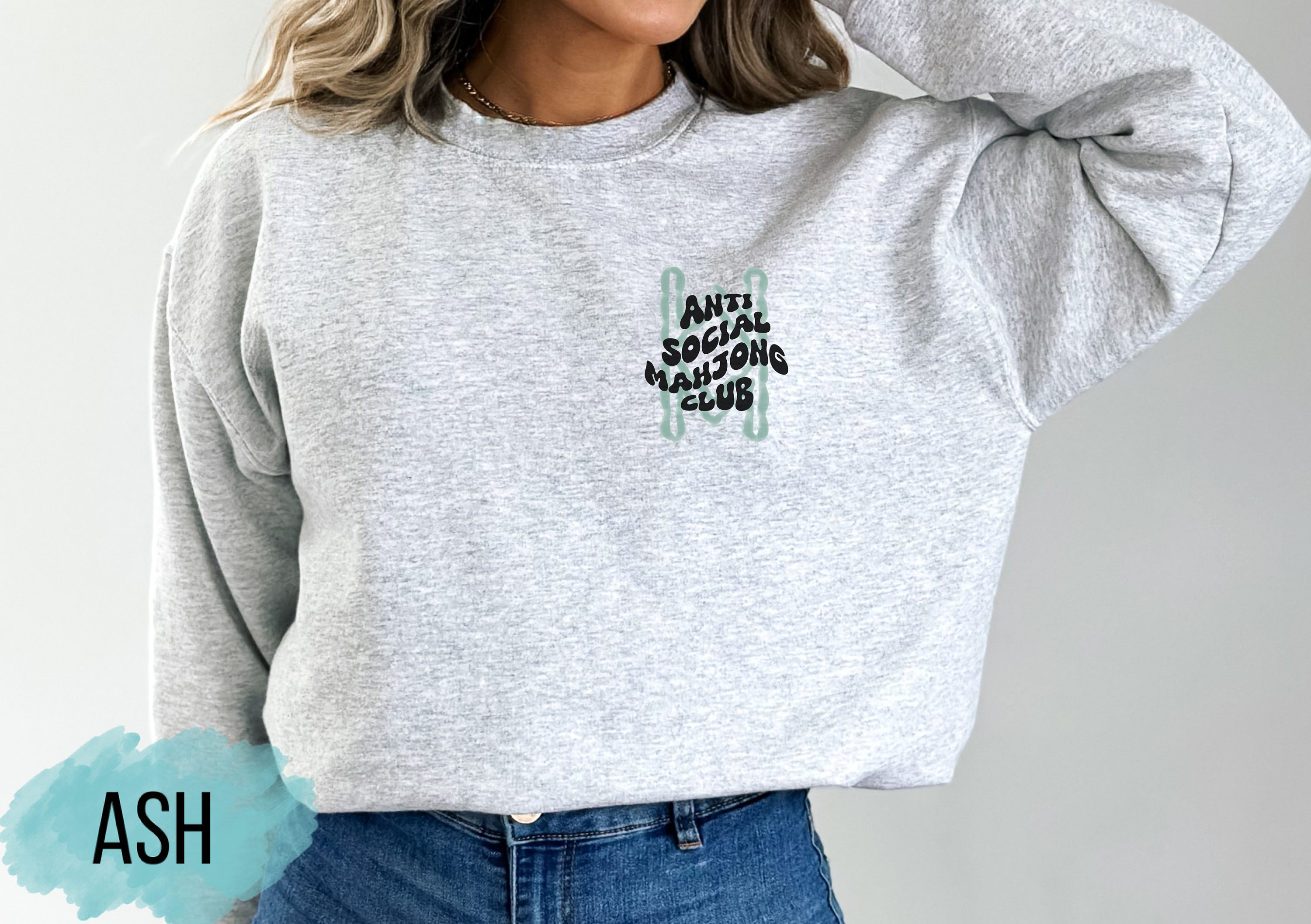 MAHJONG COLLAGE SWEATSHIRT main image 0