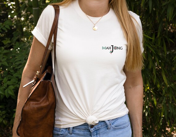 Mahjong Tshirt, Mahjong Gift, Mah Jongg Shirt, Mahjong Game Night T Shirt, Fathers Day, Mothers Day, Summer Shirt, Birthday Tee