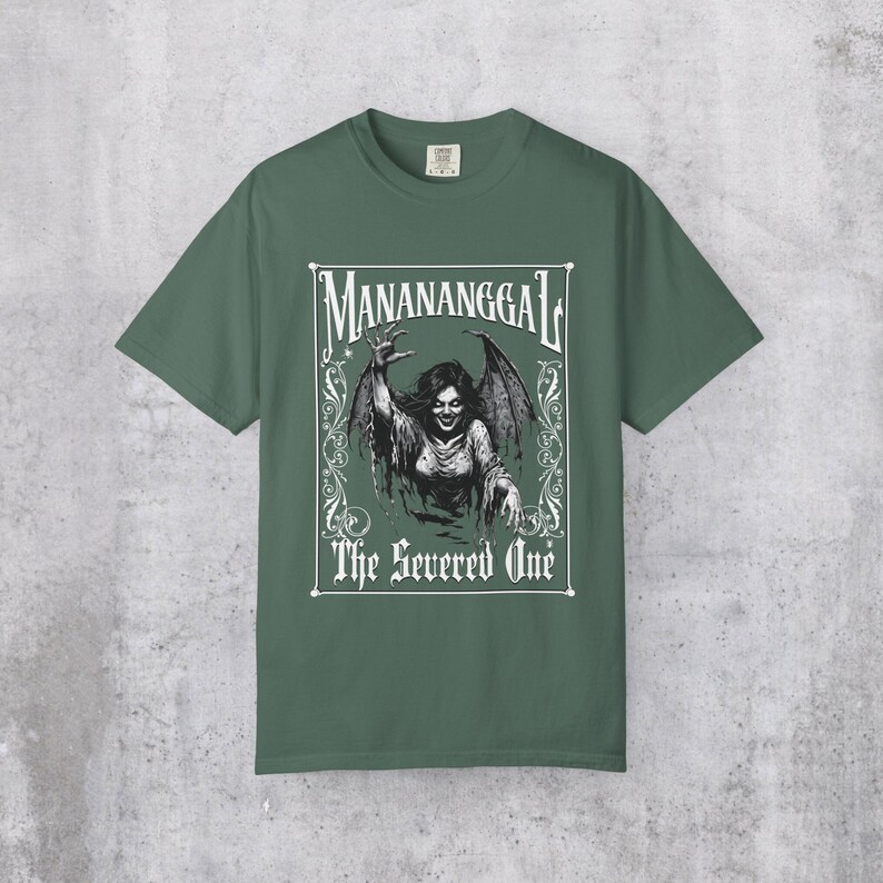 Aswang Graphics Filipino Aswang Goth Tshirt Manananggal Comfort Colors Vintage Graphic ...