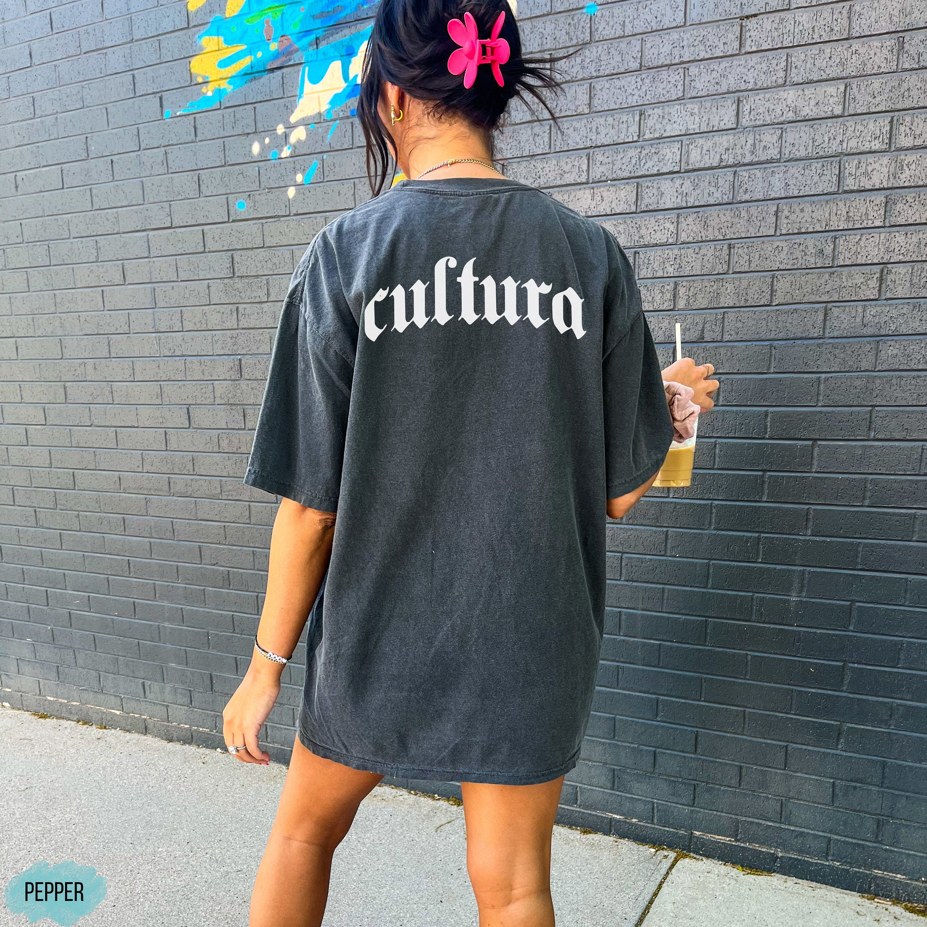 Tshirt LatinX Cultura Chemise Culture espagnole unisexe Tee-shirt héritage mexicain Latina Latino Latin x Shirt