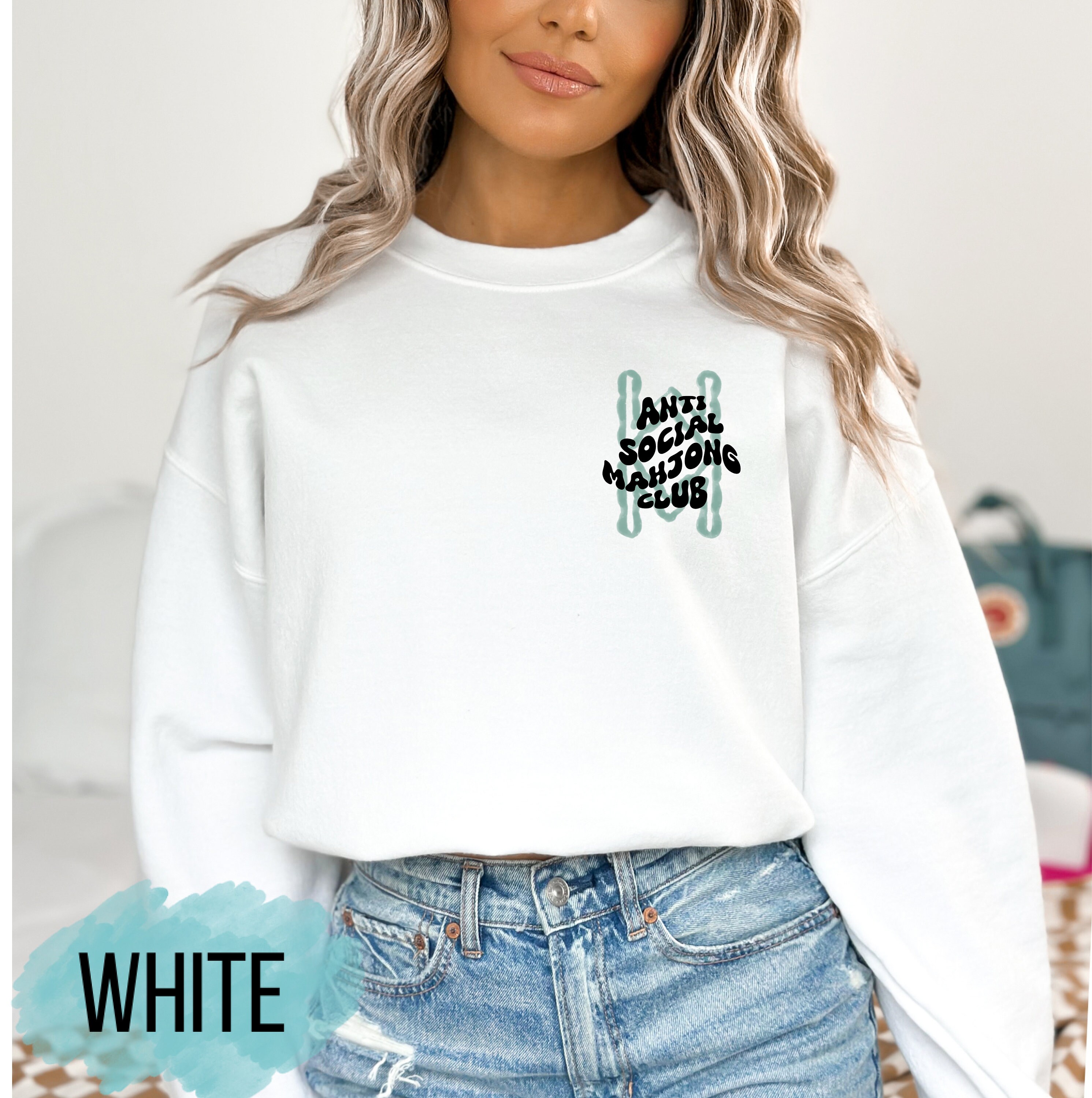 MAHJONGIN' WITH MAHGIRLS CROP TEE main image 1
