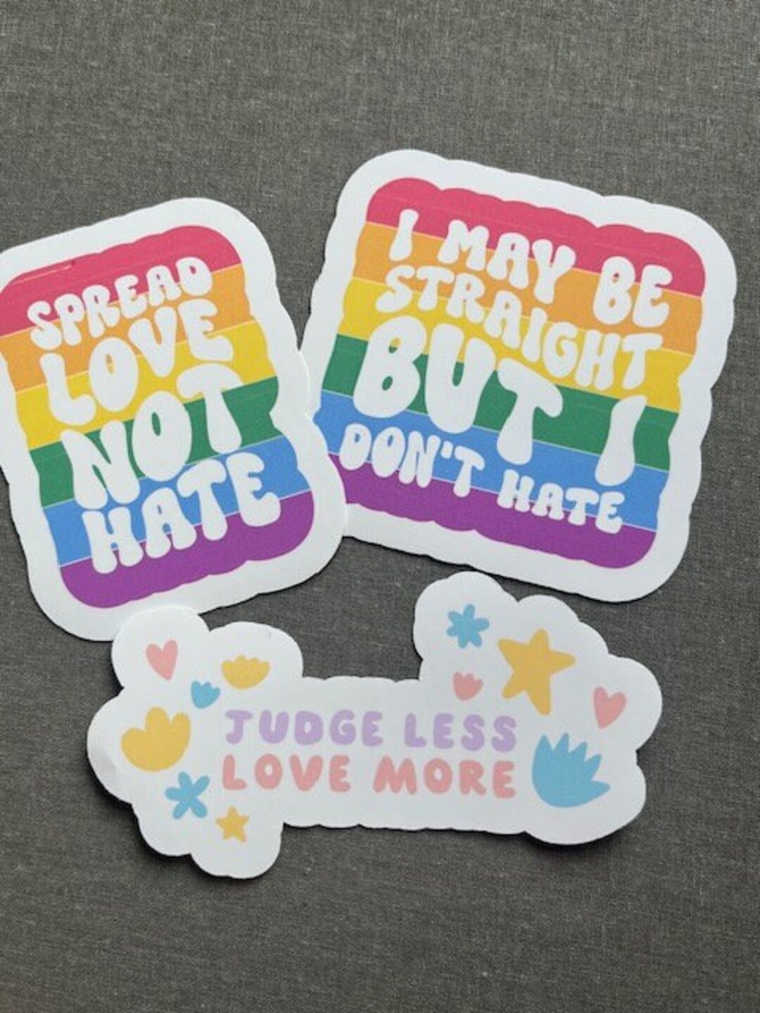 Acceptance and Love Stickers Etsy