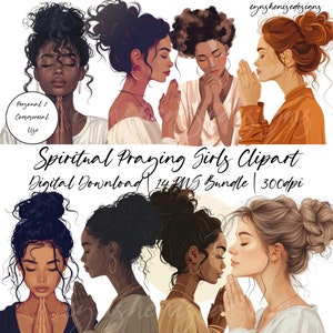 Cartões de afirmação de menina negra clipart, menina negra mulher negra PNG, planejador de Gil preto, diário, adesivos digitais, cartões de felicitações diversos, canecas