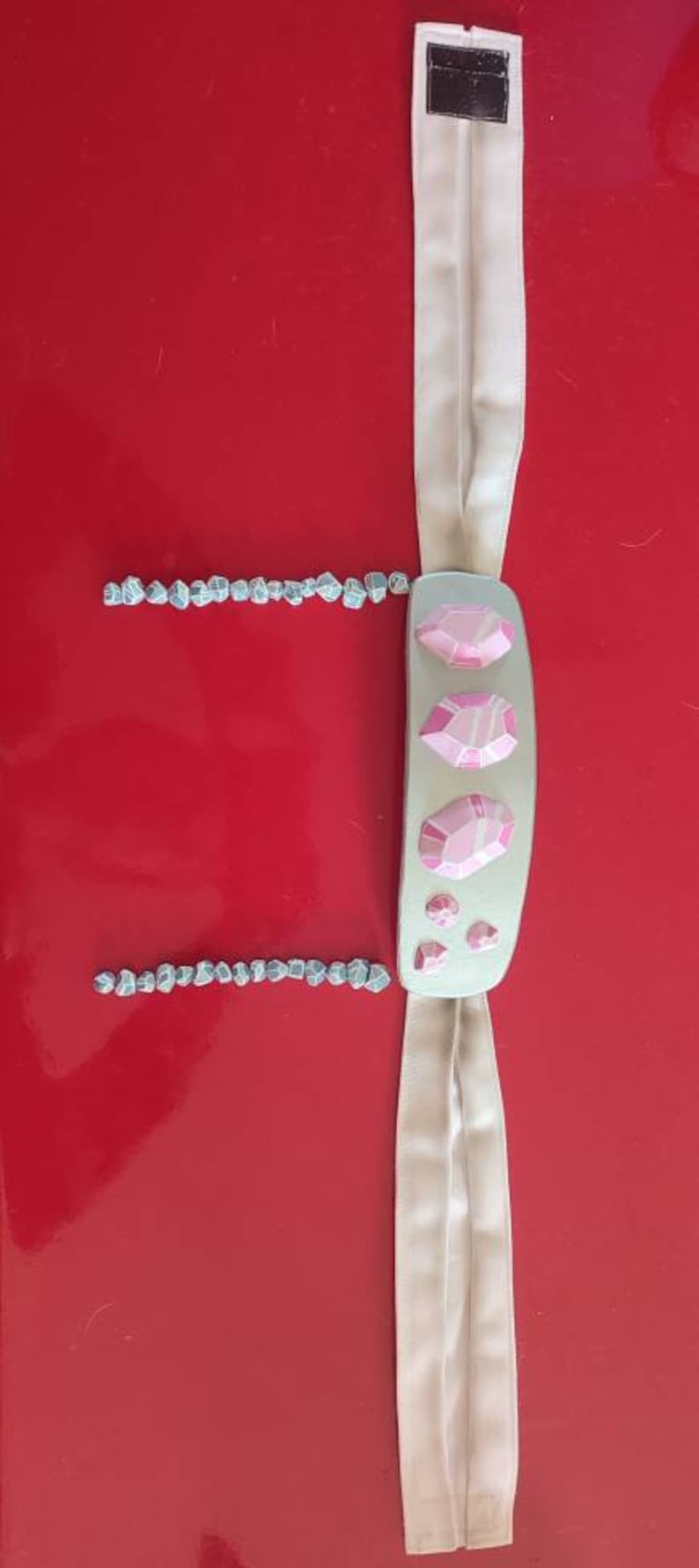 DEMON SLAYER!! Uzui Tengen Headband Handmade, With or Without Fasteners