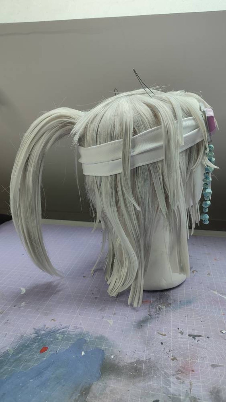 DEMON SLAYER Uzui Tengen Headband Handmade, With or Without Fasteners