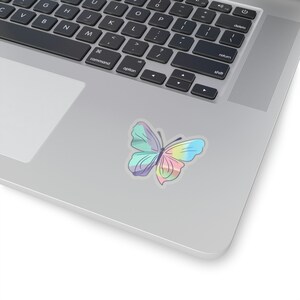 Spring Butterfly Sticker | Pastel Sticker | Butterfly | Vinyl Sticker | Laptop Sticker | Water Bottle Sticker | Butterfly Sticker