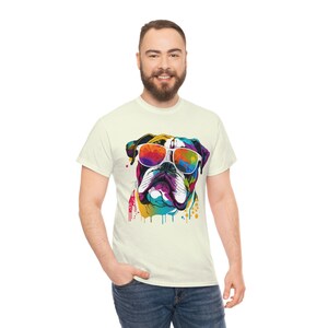 Dog Days of Summer English Bulldog No Text | English Bulldog | Cute Dog T-shirt | Dog Lover Tee | Dog Mom | Dog Dad | English Bulldog Lover