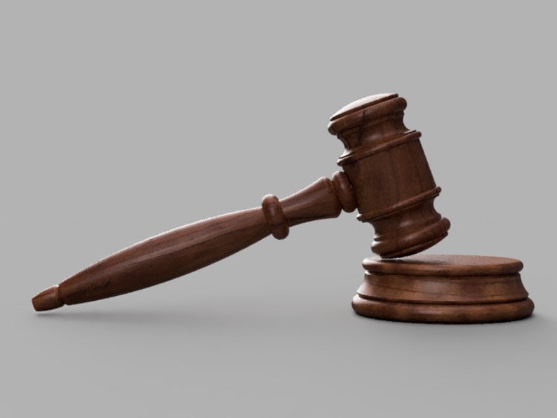 Woodturning Plan Gavel and Block Judge Auctioneer Edition 2 Woodworking