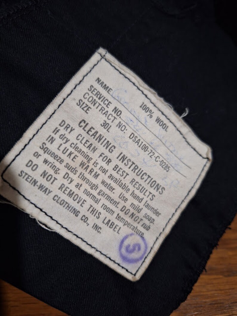 Vintage US Navy Uniform Pants Size 30L Sailor Pants Authentic - Etsy