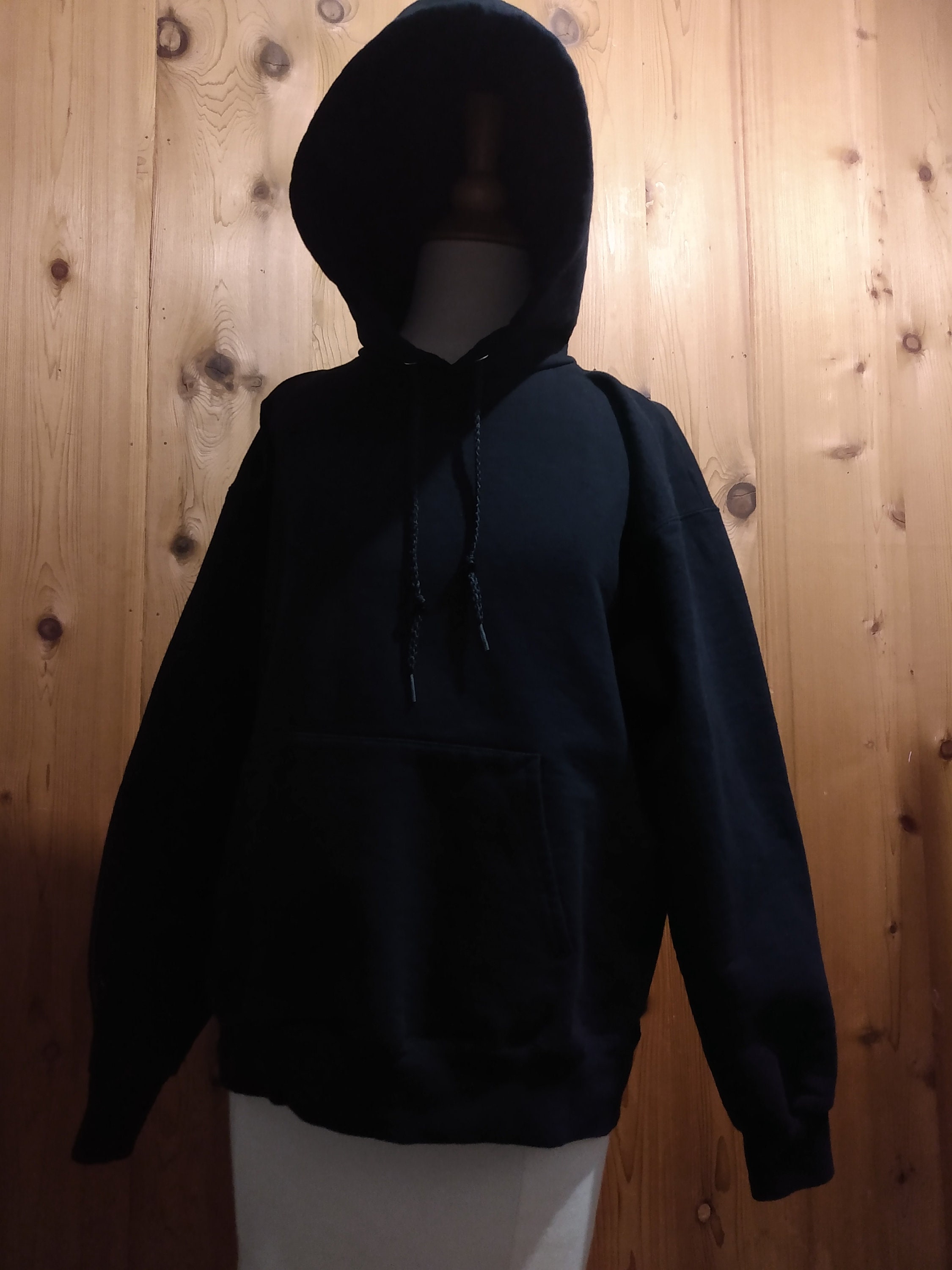 Bleached Skeleton Rib Cage Hoodie Black Hooded Sweatshirt Handmade ...