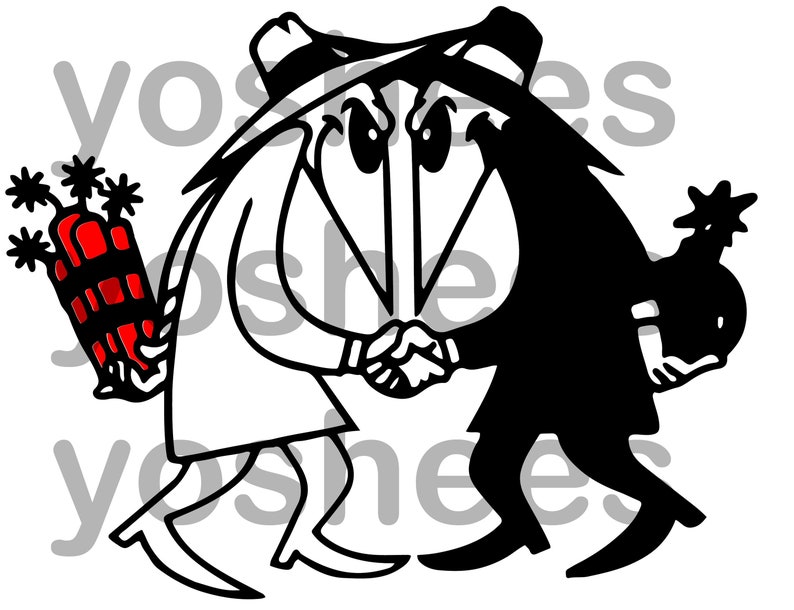 Spy Vs Spy Svg Etsy