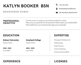 Nurse Resume