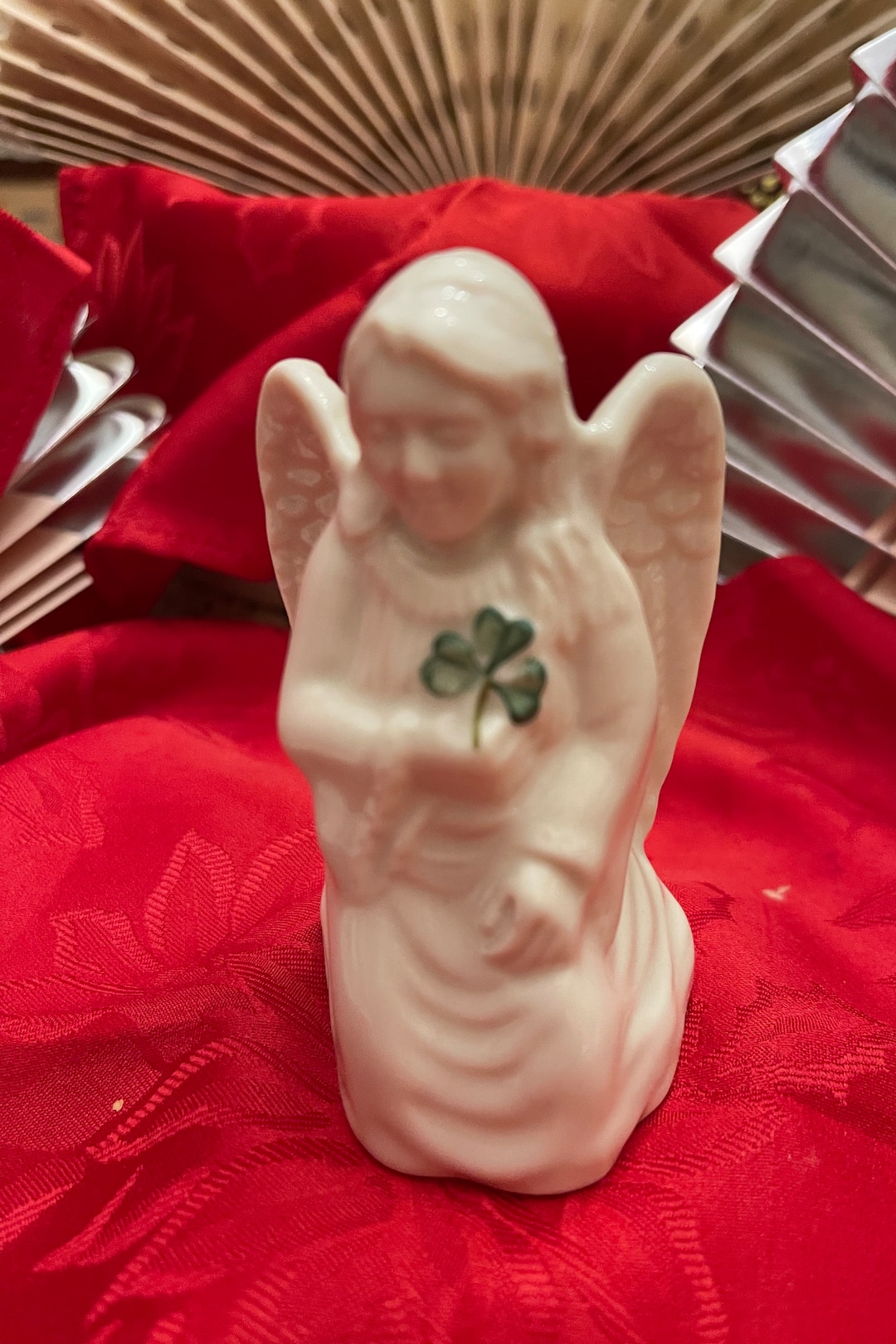 Porcelain Angels Figurines Etsy