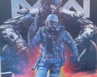 3 D holographic lenticular poster