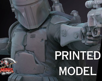 Boba Fett 3D printed model.