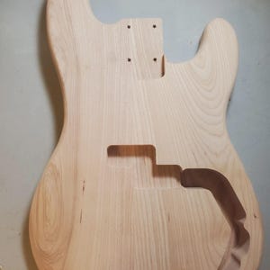 Precision Bass Style Body | Unfinished | Pine Ash Alder Poplar Basswood