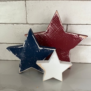 Rustic Wooden Star, Patriotic Decor, Labor Day, Decor, Farmhouse Decor, Patriotic Stars,Wood Stars, Rustic Stars, American Decor