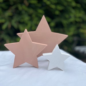Nursery decor, Kids room decor, Children Decoration, Wooden stars, Baby&#39;s room decoration, Set of Stars, Boho Baby Decor, Pastel Satrs DEcor