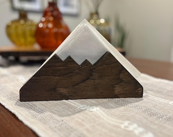 Wood Mountain Napkin Holder