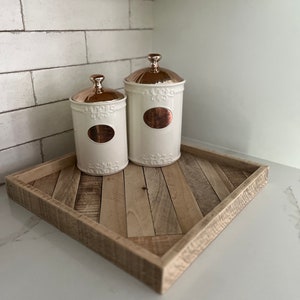 Centerpiece Tray, Rustic Tray, coffee table tray, ottoman tray, Home décor, New Home, Outdoor Entertaining, Wooden Tray, Boho tray