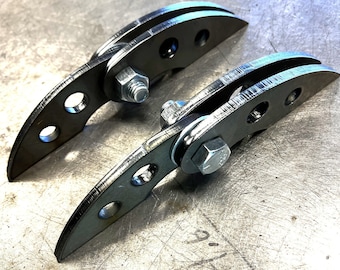 Universal weld on steel hinges Weld On