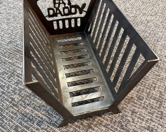 Heavy‑Duty Steel Charcoal Basket – Universal Fit Offset Smoker Fire Box