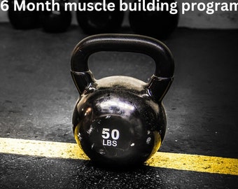Trainingsprogramm um 6 bis 12 Kilo Muskelgewebe in 6 Monaten zuzulegen