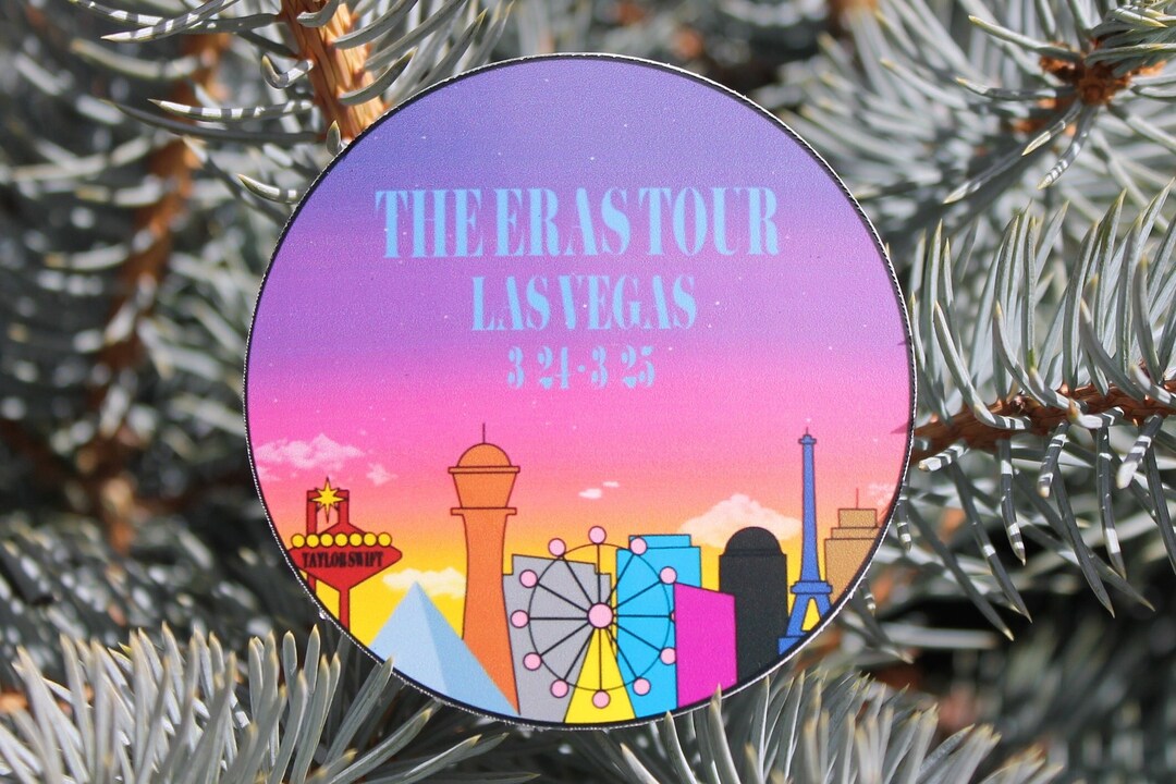 Eras Tour Las Vegas Sticker Etsy