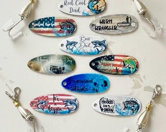 Personalized Fishing Lure: Stainless Steel Fisherman Gift in Box