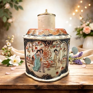 Japanese Tea Caddy - Etsy