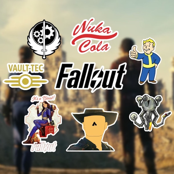 Fallout Stickers | Fallout TV Show Pack