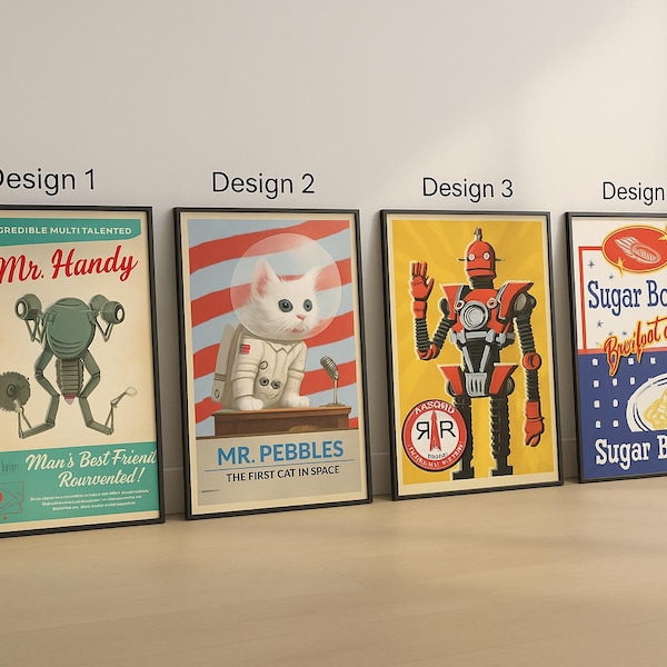 Fallout Posters | Fallout Wall Art Pack