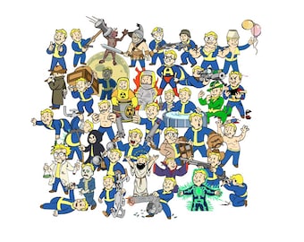 Fallout Stickers | Fallout Perk Pack