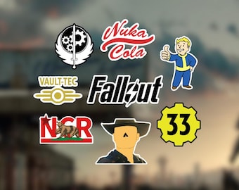 Fallout Stickers | Fallout Universe Pack