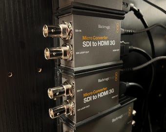 Micro Mount for Blackmagic Micro Converter – Digital Download | 3D Printed AV Converter Bracket