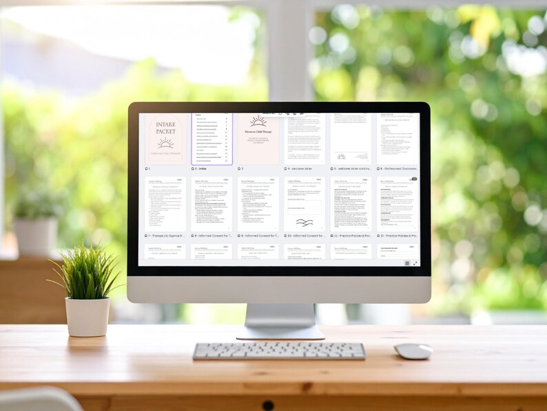 Child Therapist Intake Form Canva Template, Private Practice Forms, New ...