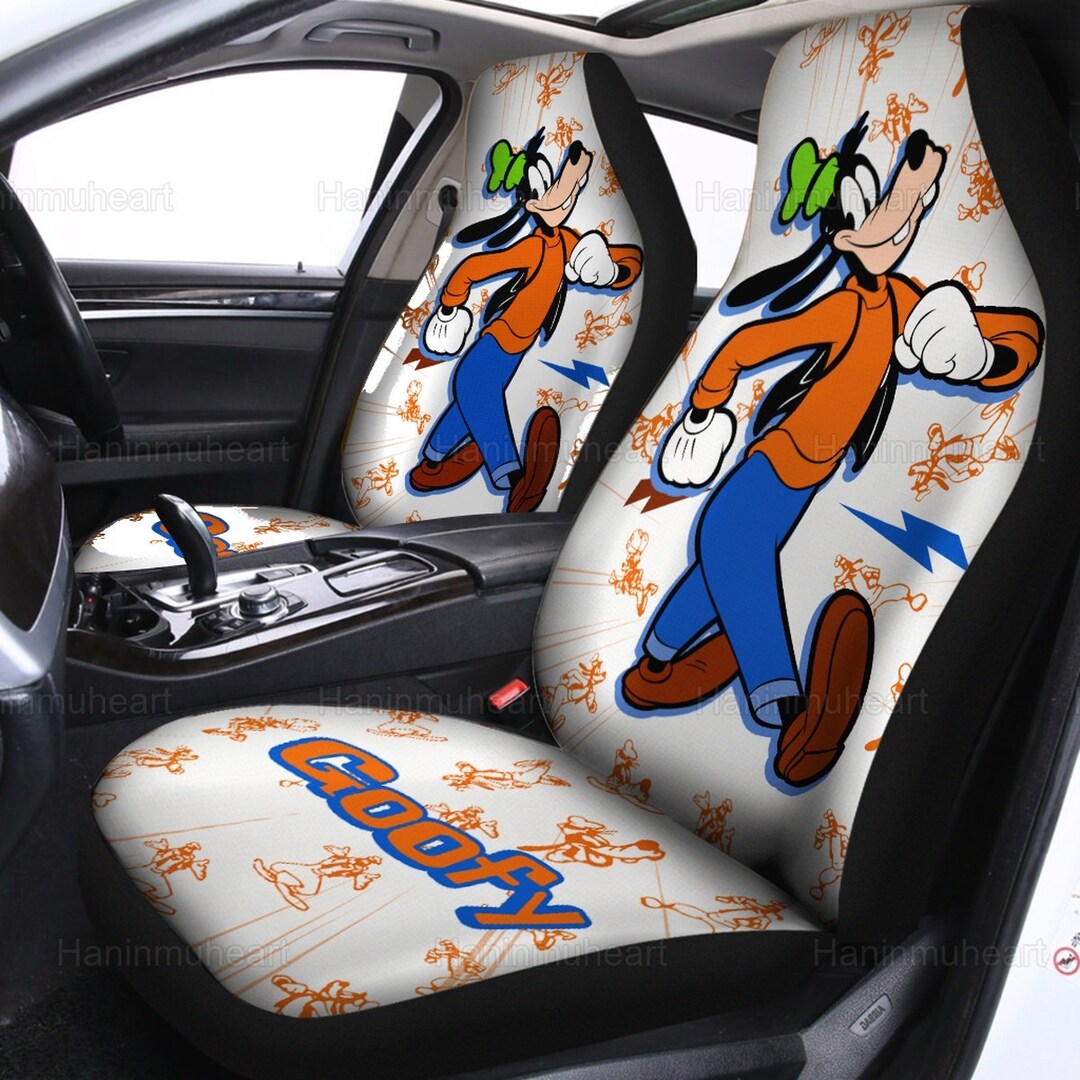 Goofy Car Seat Cover Disney Goofy Car Seat Cover Disney Etsy