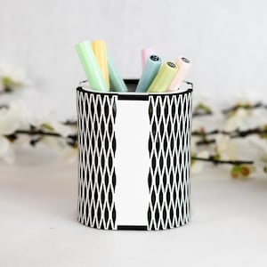 Wood Pencil Holder For Office Desk Accessories, Desk Organizer, Pen Holder, Desk Decor, Pen Pot, Home Office Decor