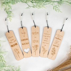 Mom Bookmark, Mom Gift, Bookmarks For Women, Gift for Mom, Gift for Mum, Gift for Her, Mom Gift From Daughter, Grandma Gift, Bookmark Set