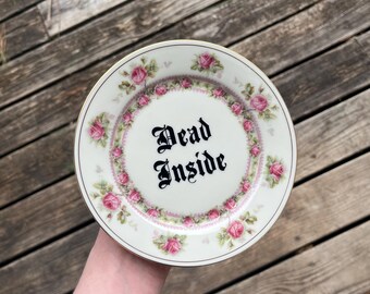 Dead Inside Wall Decor Plate