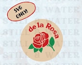 De La Rosa Marzipan Candy SVG Mexican Candy Cut File Cricut Cut File Silhouette Cut File SVG Hispanic Snacks