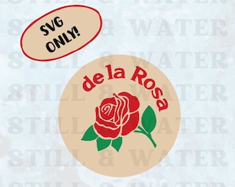 De La Rosa Marzipan Candy SVG Mexican Candy Cut File Cricut Cut File Silhouette Cut File SVG Hispanic Snacks