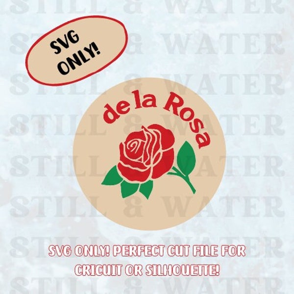 De La Rosa Marzipan Candy SVG Mexican Candy Cut File Cricut Cut File Silhouette Cut File SVG Hispanic Snacks